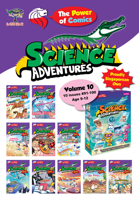 Science Adventures Digest Vol 10  2022(#91-100)  (Ages 9 - 12)