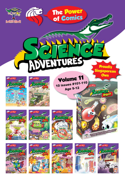 Science Adventures Digest Vol 11  2023 (#81-90)  (Ages 9 - 12)
