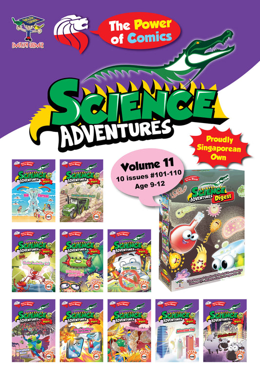 Science Adventures Digest Vol 11  2023 (#81-90)  (Ages 9 - 12)