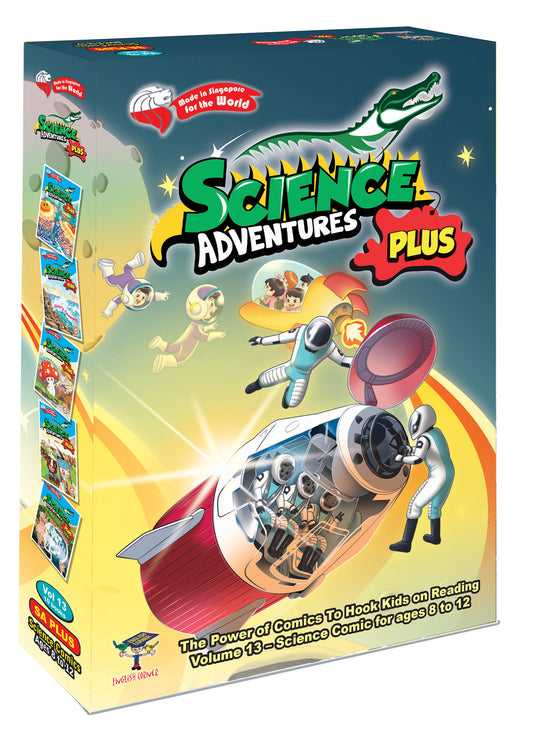 Science Adventures PLUS Vol 13  2025 (#121-130)  (Ages 8 - 12)
