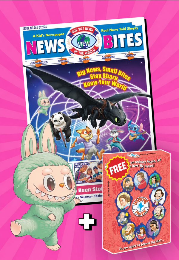News Bites (2026) – 12 Issues + Free Inspiring People Boxset